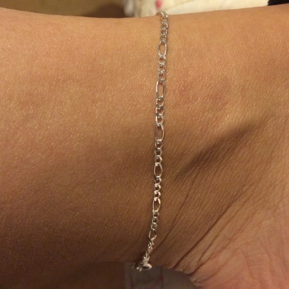 Sterling silver anklet