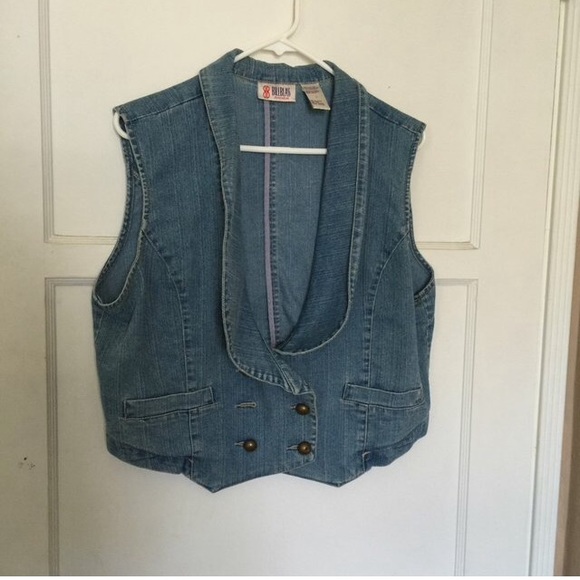 Denim vest