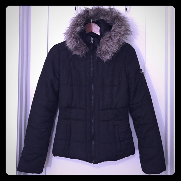 Faux fur Lined Puffer Jacket