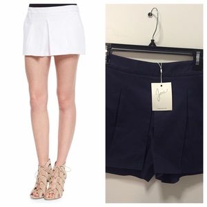 🌼Joie Zorion Pleated Shorts Skort S Blue $198