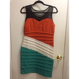 Compression mini dress