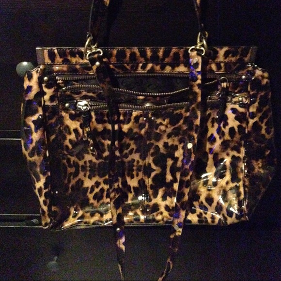 Bebe leopard bag