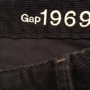 Gap corduroy black skinny