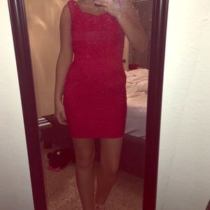 Red dress