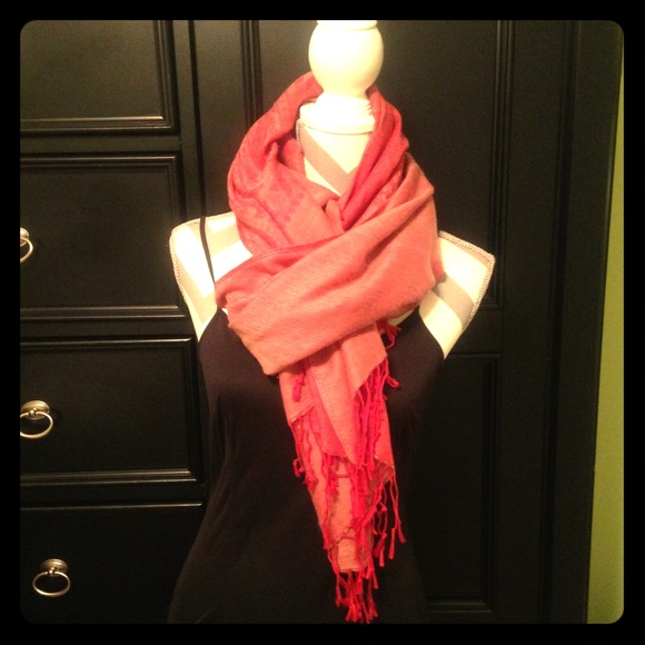 Reversible Two tone Pashmina Scarf