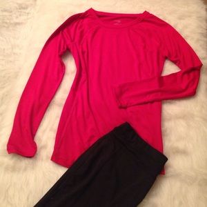 Performance fitness long sleeve shirt