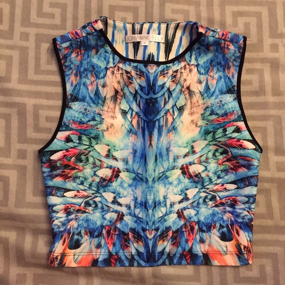 Johanne Beck Super cool beach crop top "Lindsey"