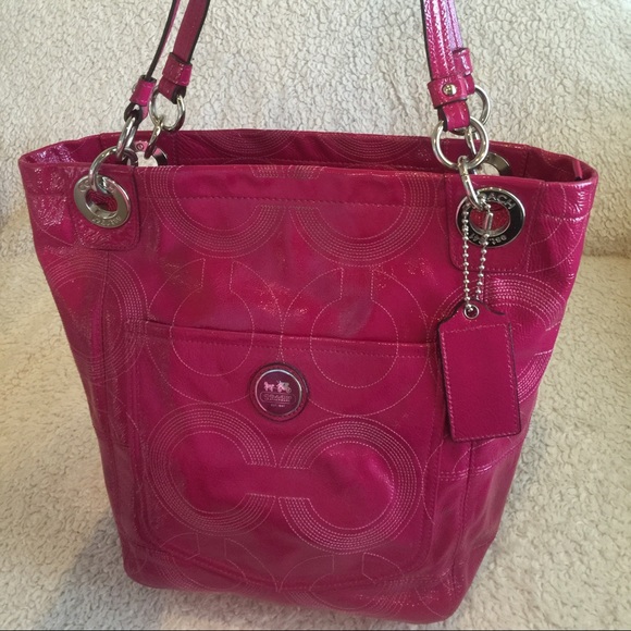 Hot pink Coach bag!
