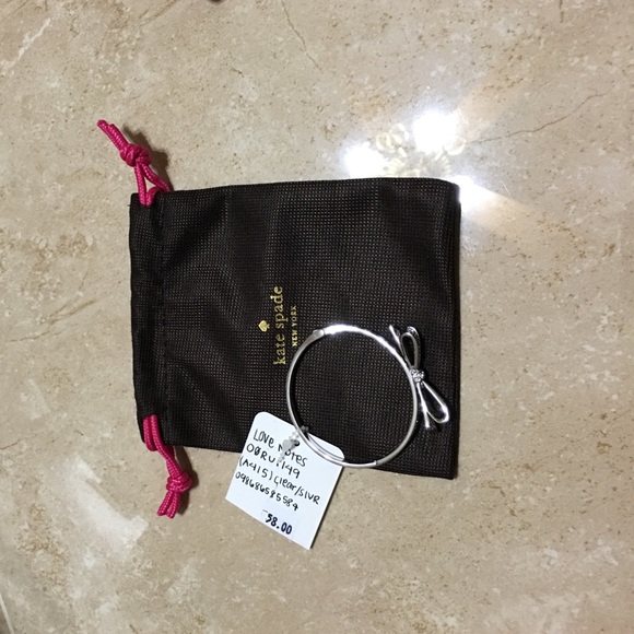 Kate Spade one sterling silver one gold