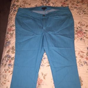 Forever21+ Blue Denim Pants