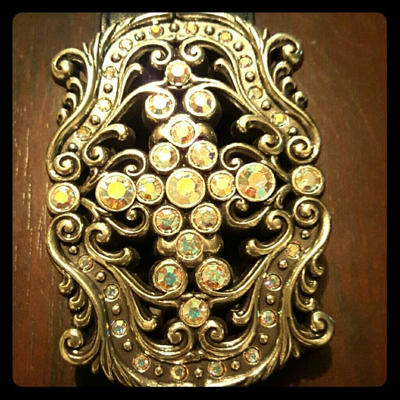 Tony Lama rhinestone belt
