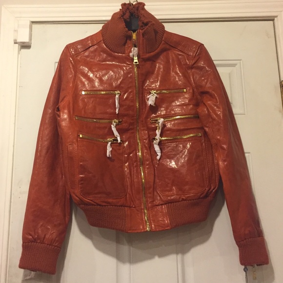 Leather Jacket (New) by Knoles & Carter