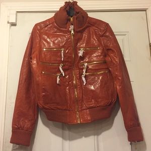 Leather Jacket (New) by Knoles & Carter