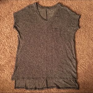 Grey AE Short Sleeve V-Neck