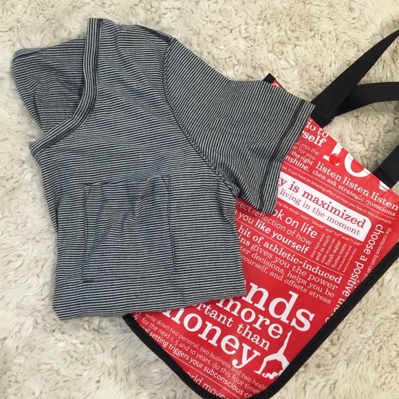LULULEMON ATHLETICA | striped tee