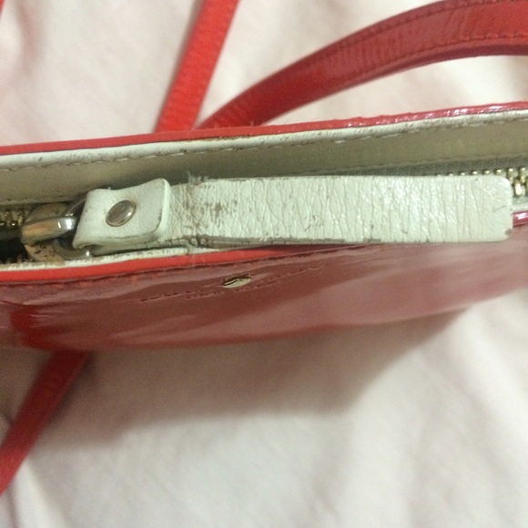 Kate spade red - orange purse ❤️ - Picture 4 of 4