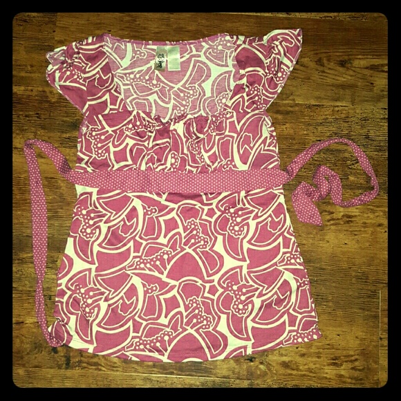 Flower pattern blouse