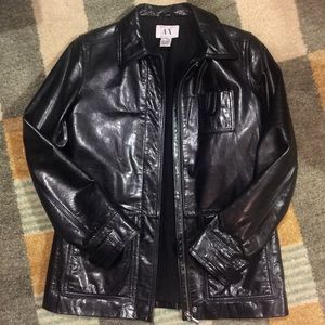 ⚡️Armani Exchange 100% Leather Jacket🤑