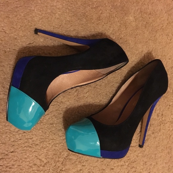 Aldo Colorblock Heels