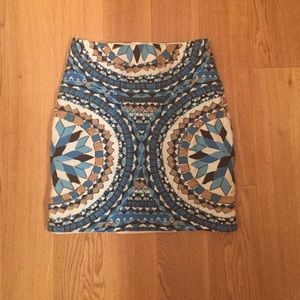 Tribal print Kenar skirt