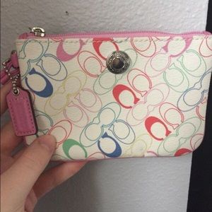 Authentic Coach Wristlet