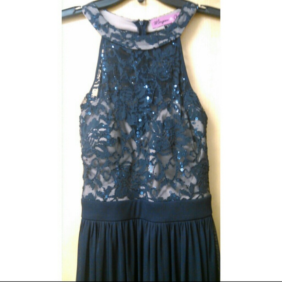 Navy Blue Gown