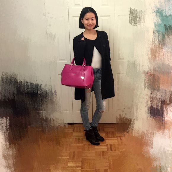 SOLD Michael Kors Large Greenwich Satchel - Picture 4 of 4