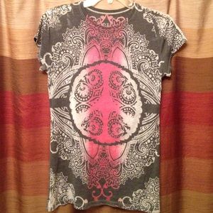 LOL Vintage tie dye peace shirt,XL