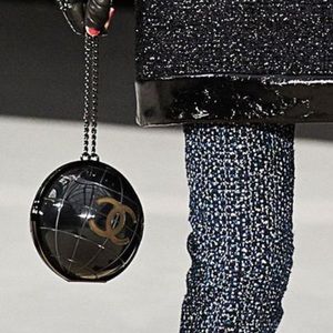 Looking for Chanel plexiglass globe clutch