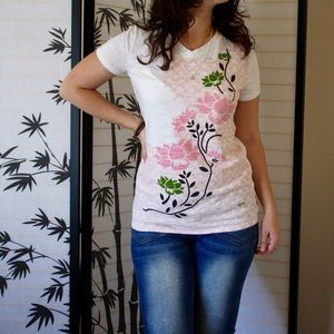 SOLD Om yoga shirt - fits like medium