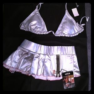 🎉Hustler Skirt w/bikini + Costume