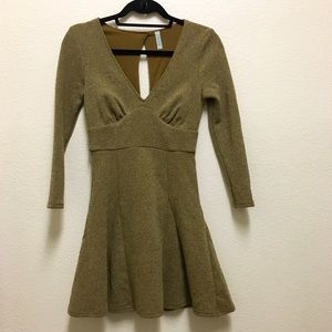 NWOT Free People XS knit dress