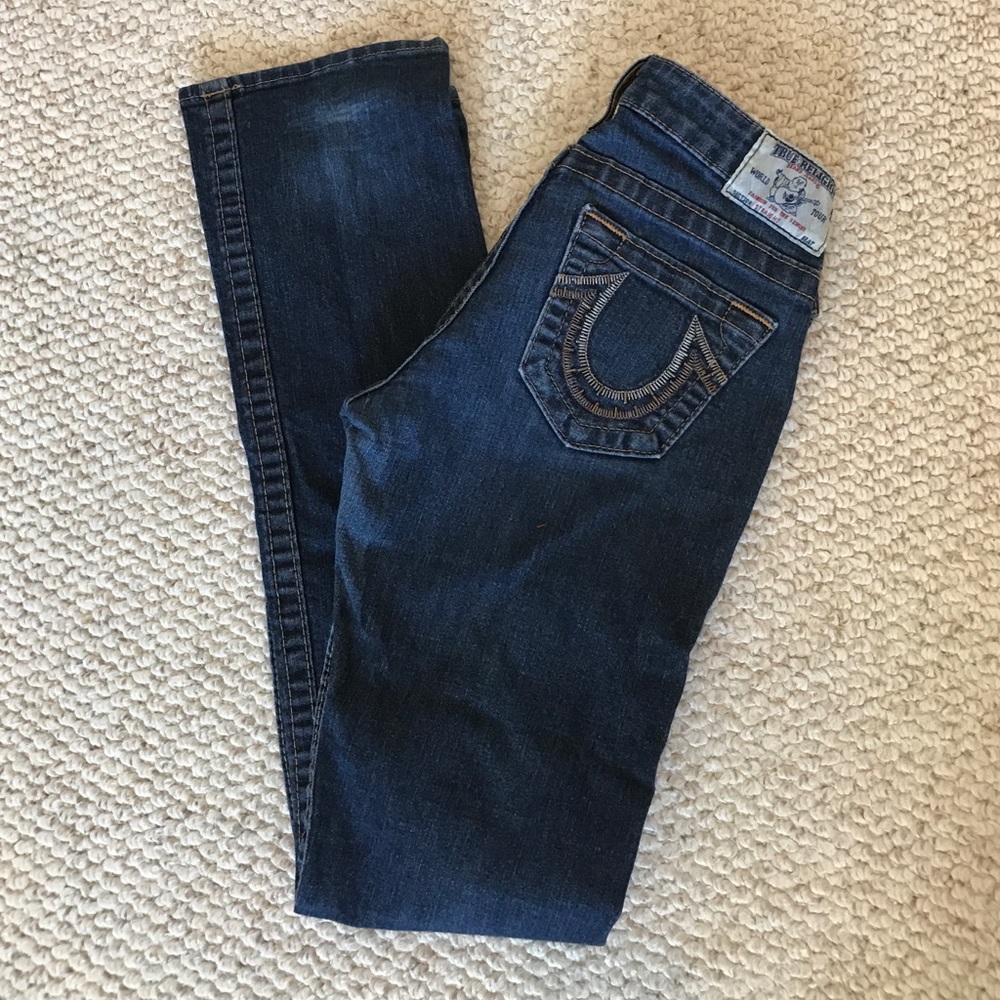 True Religion straight leg jeans