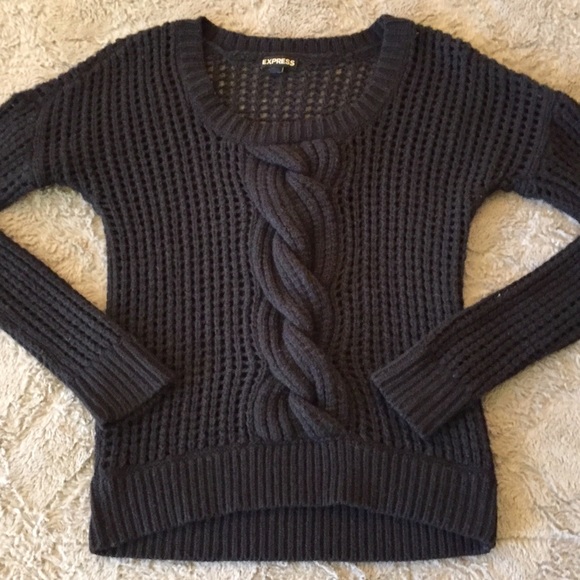 Express Open Knit Sweater