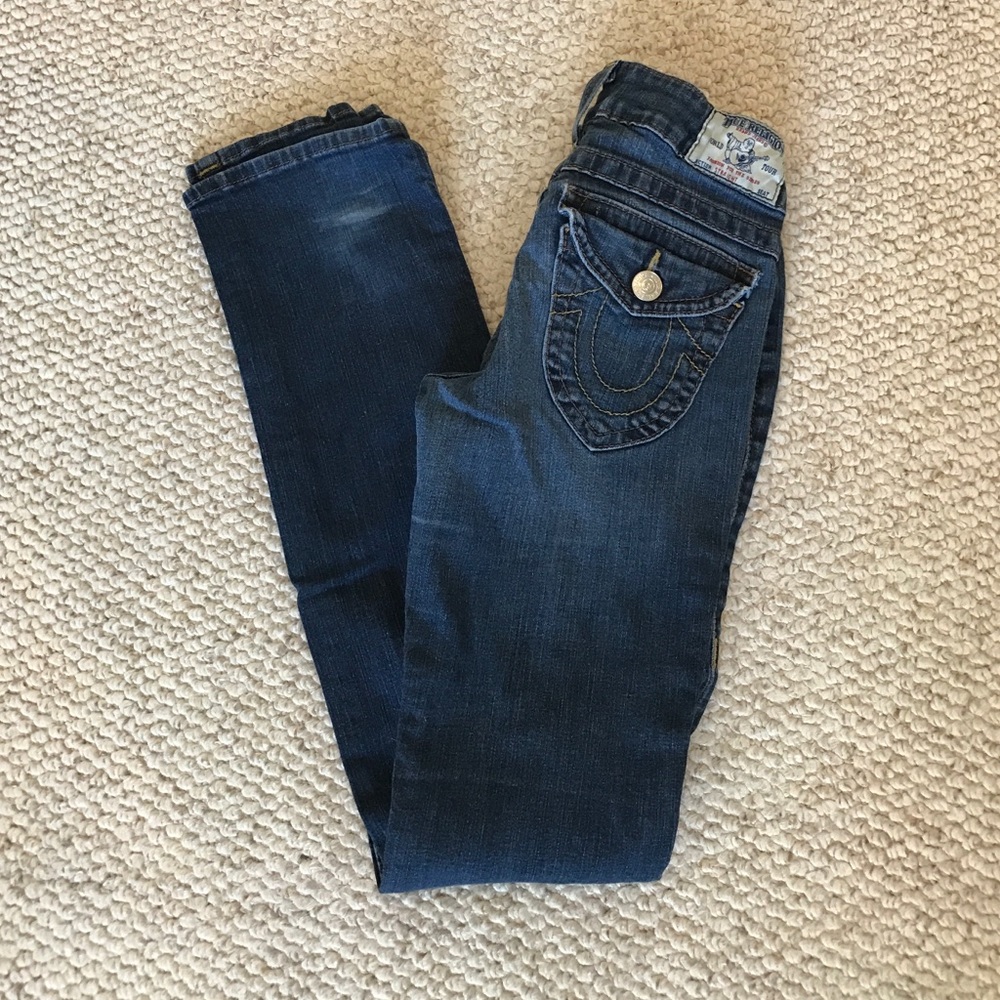 True Religion straight leg jeans