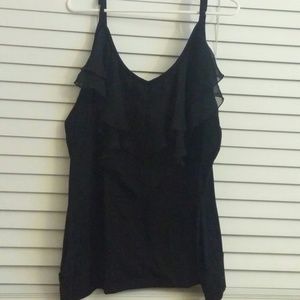 Torrid black dressy tank top