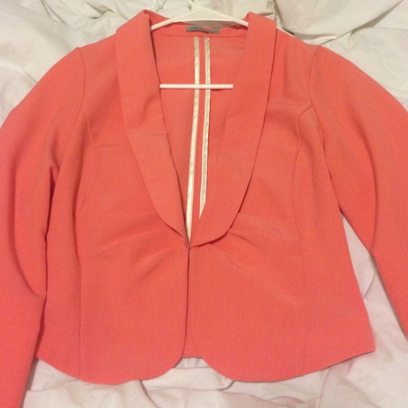 Pink blazer