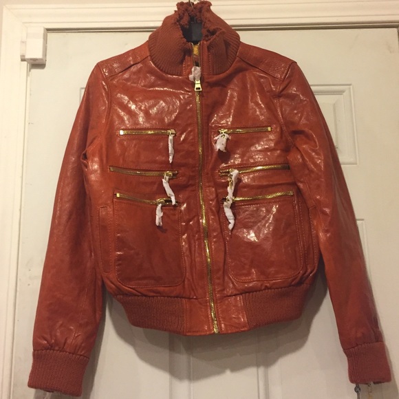 Leather Jacket (New) by Knoles & Carter