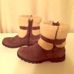 UGG Australia 'Blayre' Shearling Cuff Bootie