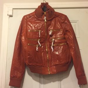 Leather Jacket (New) by Knoles & Carter