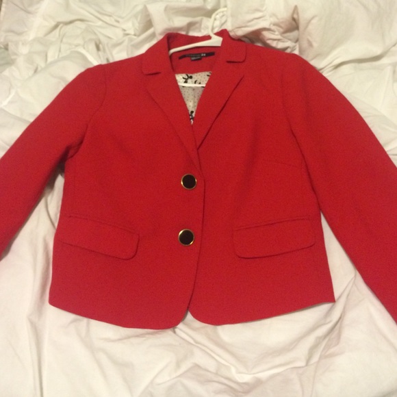 Red blazer