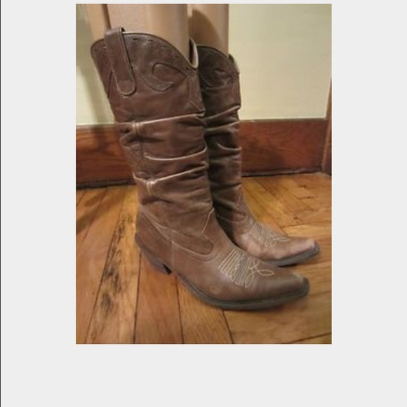 Slouchy Steve Madden boots
