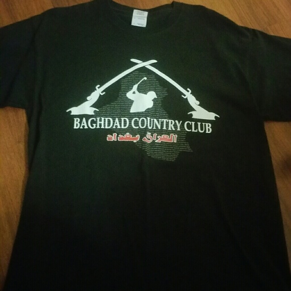 Other - Men's Baghdad Country Club tee xl gag gift