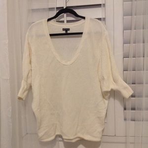 Express ivory sweater
