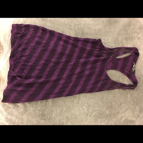 Guess new purple tank top