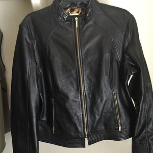 Leather jacket
