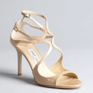 Jimmy Choo Ivette Nude 35.5