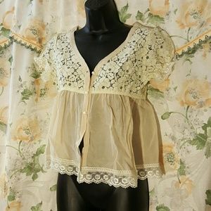 Fashion lace top