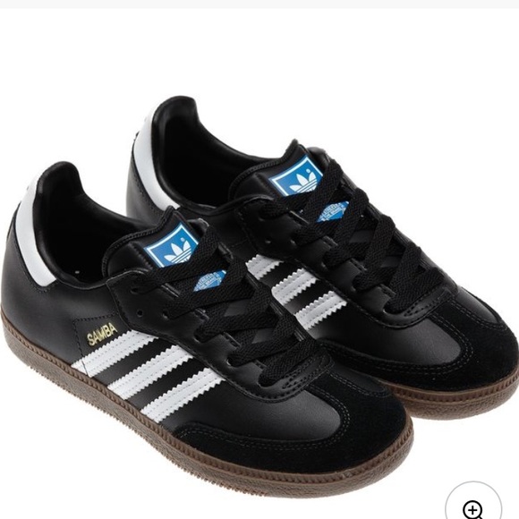 Black Adidas Samba Sneakers