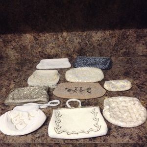 WALBORG,CHARLET & MORE BEADED VINTAGE LOT OF 10